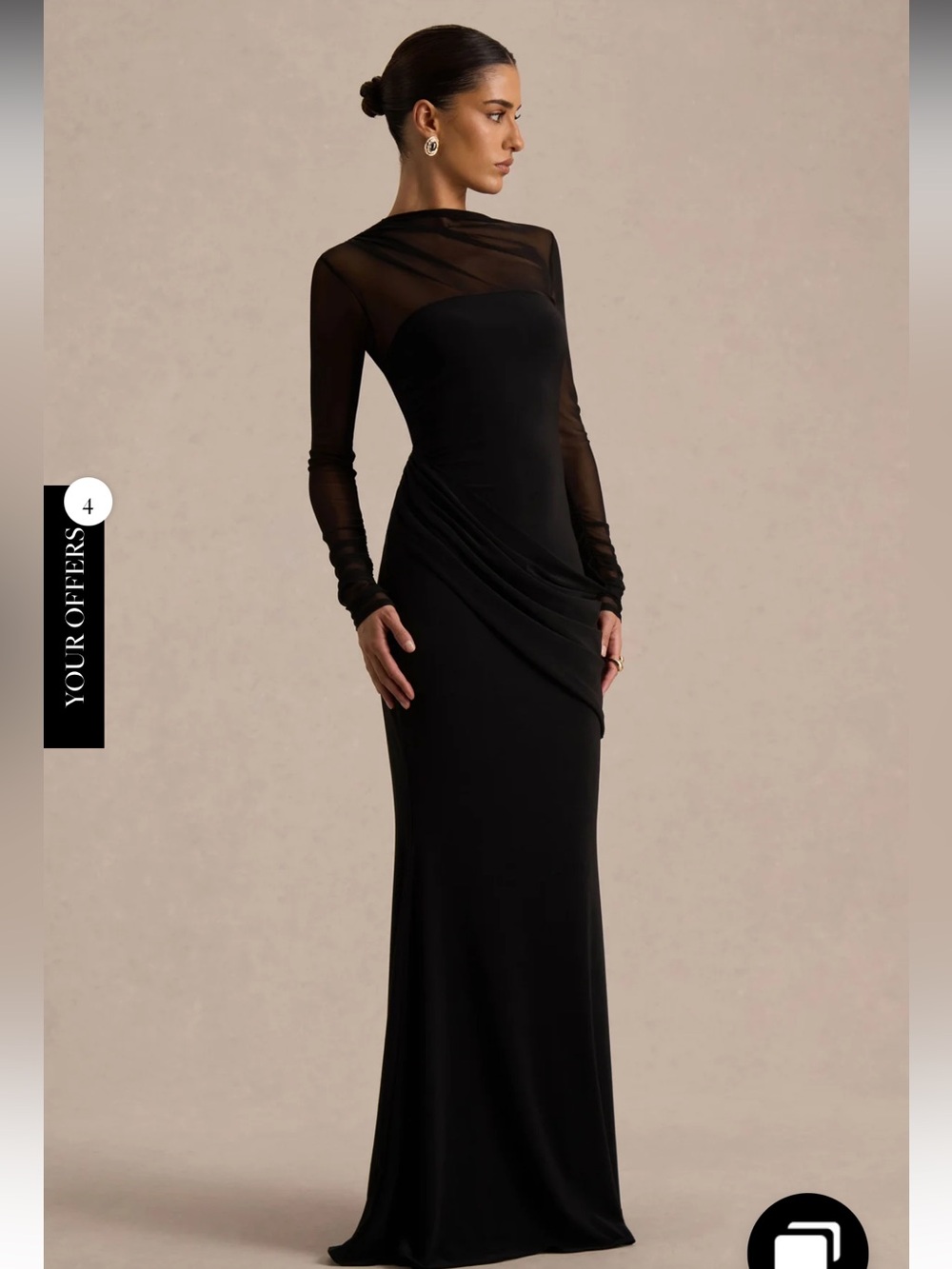 Club L London Black Dress
